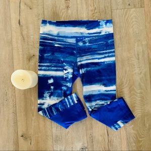 Under Armor Blue Workout Leggings Medium